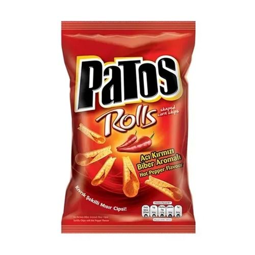 Patos Rolls Acı Kırmızı Biber 195 Gr