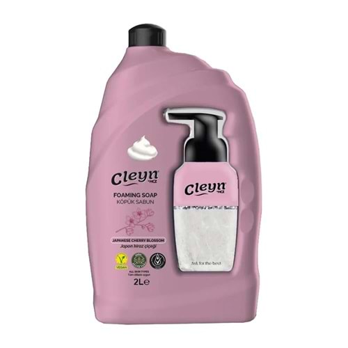 Cleyn Japon Kiraz Çiçeği Köpük Sabun 2 Lt