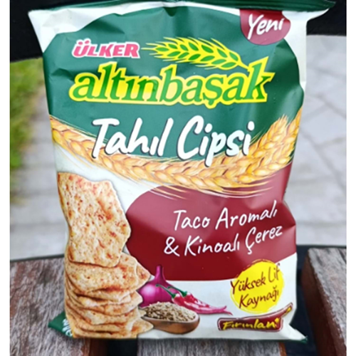 Ülker Altınbaşak Tahıl Cips Taco & Kinoa 50 Gr