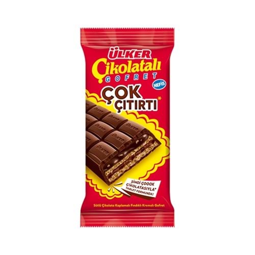 Ülker Gofret Çikolatalı Tablet Çok Çıtırtı 100 Gr