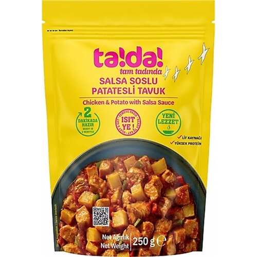 Tada Patatesli Salsa Soslu Tavuk 250 Gr