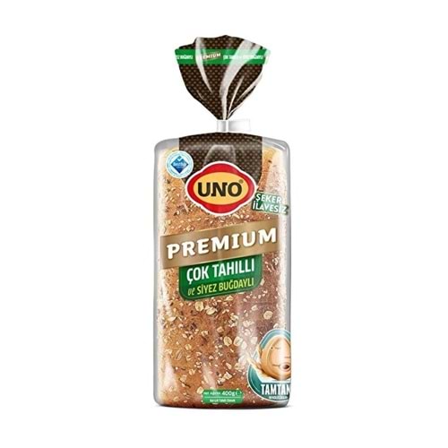 Uno Premıum Çok Tahıllı Siyez Buğdaylı Ekmek 350 Gr
