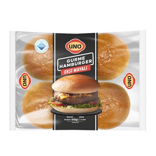 Uno Gurme Hamburger Ekmek 440 Gr
