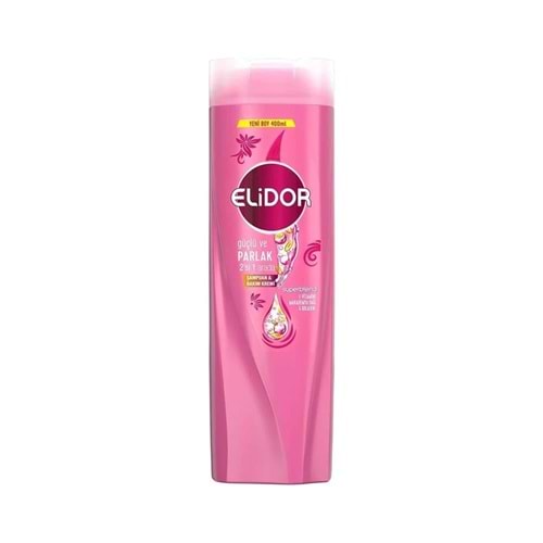 Elidor Şampuan Güçlü Ve Parlak 2Si1 Arada 400 Ml