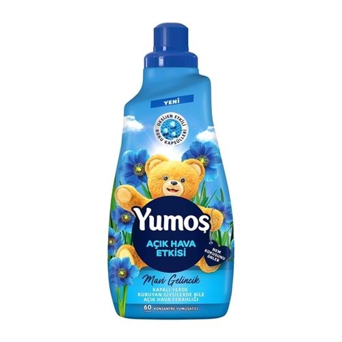 Yumoş Açık Hava Etkisi Yumuşatıcı Mavi Gelincik 1440 Ml