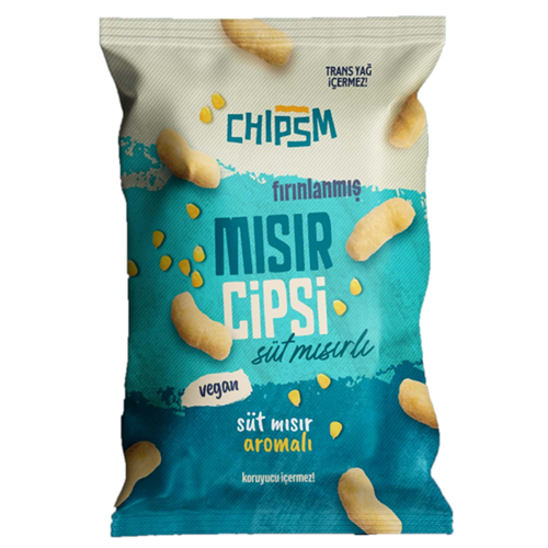 Doğal Chipsm Mısır Cipsi Süt Mısırı 70 Gr