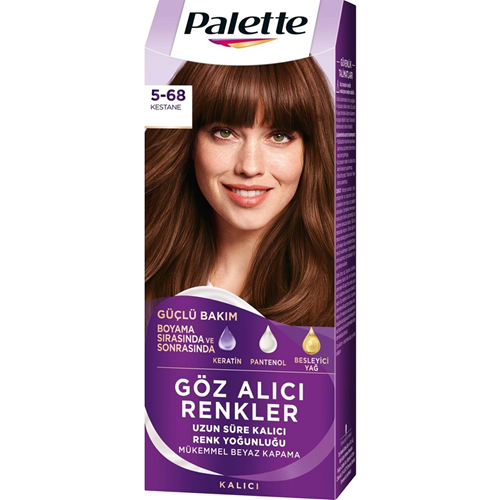 Palette Saç Boyası Icc 5-68 Kestane 50 Ml