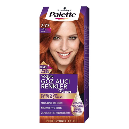 Palette Saç Boyası Icc 7-77 Yoğun Bakır