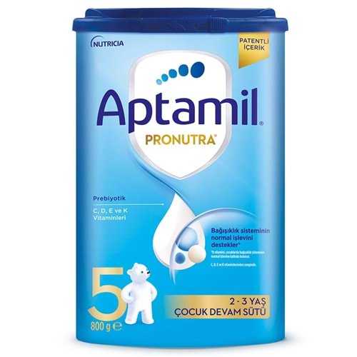 Aptamil Nutricia Pronutra Çoçuk Devam Sütü 800 Gr 5 No