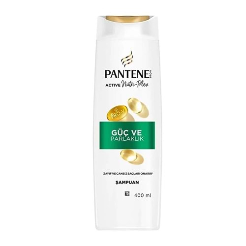 Pantene Şampuan Güç Ve Parlaklık 400 Ml