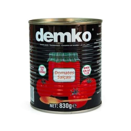 Demko Domates Salçası 830 Gr Teneke