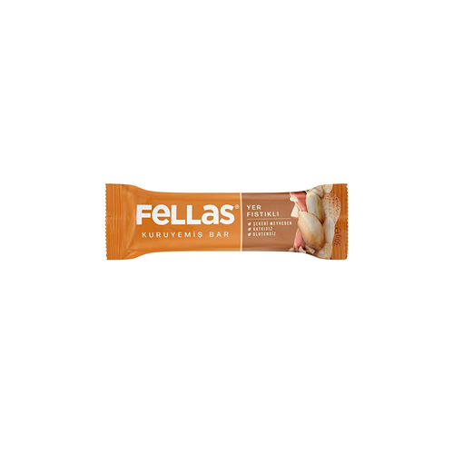 Fellas Yer Fıstıklı Kuruyemiş Bar 30 Gr