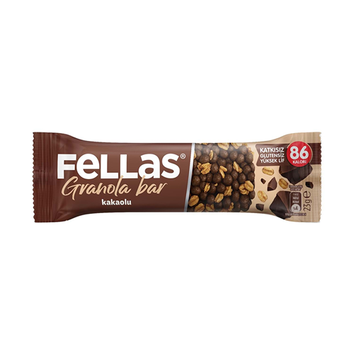 Fellas Granola Bar Kakaolu 23 Gr