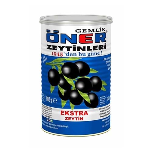 Öner Zeytin Extra 800 Gr Teneke