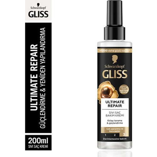 Gliss Ultimate Repair Sıvı Saç Bakım Kremi 200 Ml