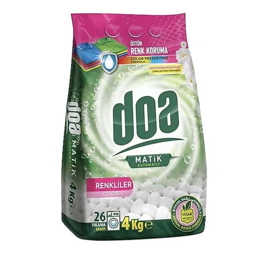 Doa Matik Renkliler 4 Kg 26 Yıkama