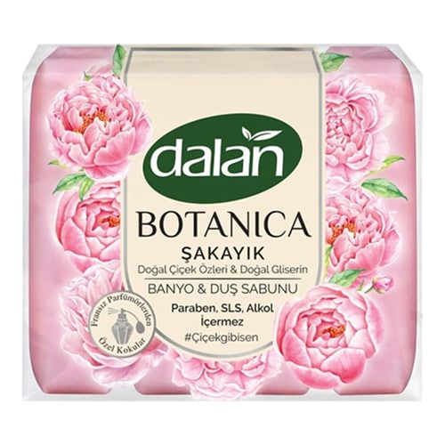 Dalan Botanıca Banyo Sabunu Şakayık 4 Lü 600 Gr