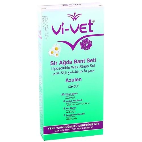 Vi-Vet Sir Ağda Bandı Azulen Karma Paket