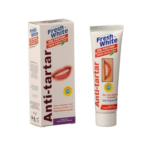 Fresh White Diş Beyazlatıcı Anti Tartar 90 Gr