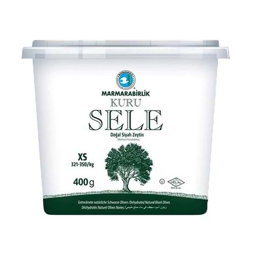 Marmarabirlik Zeytin Kuru Sele (Xs) 321-350 400 Gr Pet