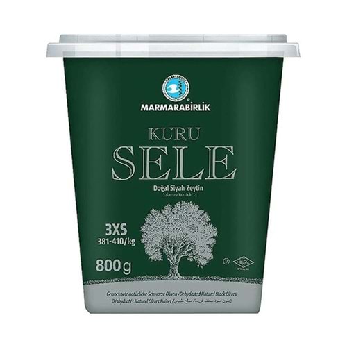 Marmarabirlik Zeytin Kuru Sele (3Xs) (381-410) 800 Gr