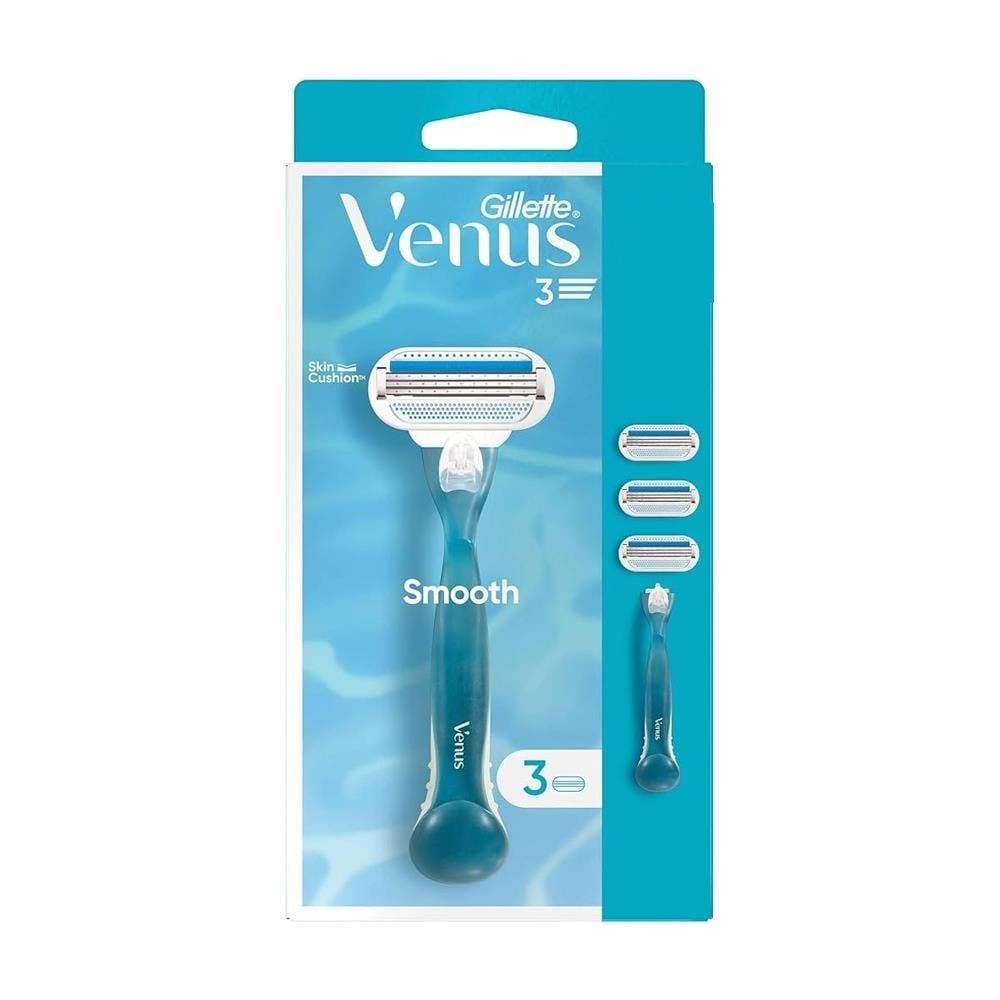 Gillette Venus Venus Smooth 3 Bıçaklı Makine 1 Yedek Bıçak