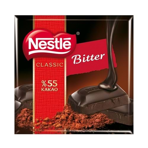 Nestle %55 Bitter Kare Çikolata 60 Gr