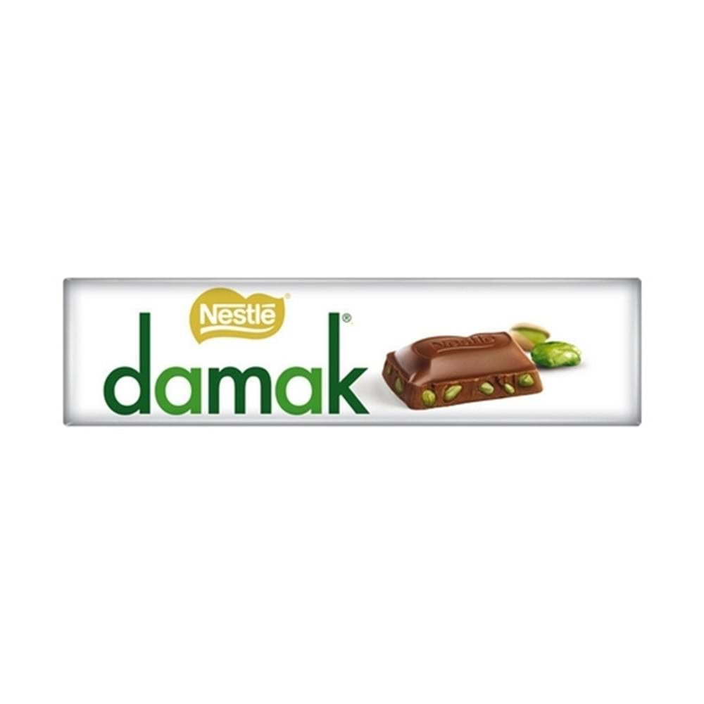 Nestle Damak Antep Fıstıklı Baton Çikolata 30 Gr