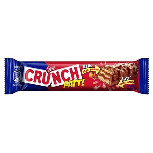 Nestle Crunch Patt Çikolatalı Gofret 27 Gr