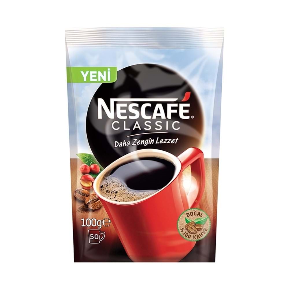 Nescafe Classic Kahve Ekonomik 100 Gr