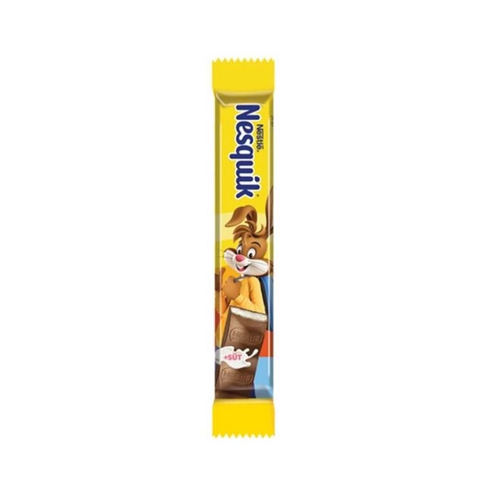 Nestle Nesquik Sütlü Çubuk Çikolata 18 Gr