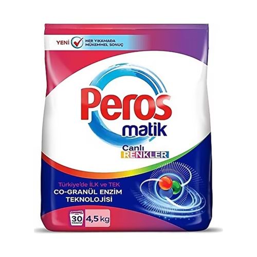 Peros Matik 4.5 Kg Canlı Renkler