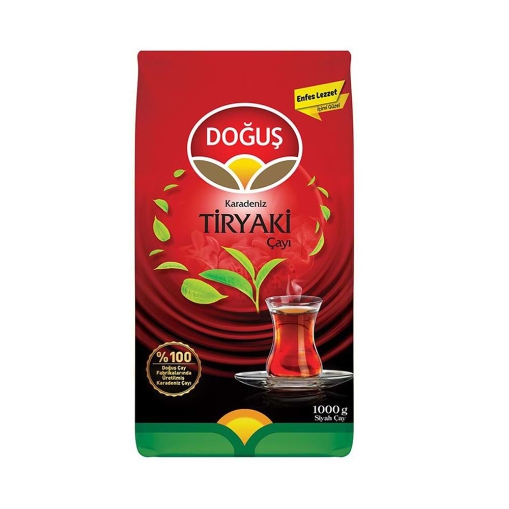 Doğuş Siyah Çay Karadeniz Tiryaki 1Kg