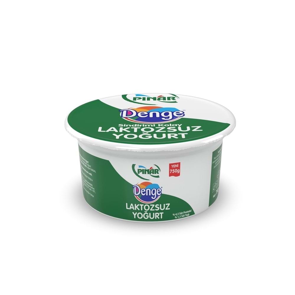 Pınar Laktozsuz Yarım Yağlı Yoğurt 750 Gr