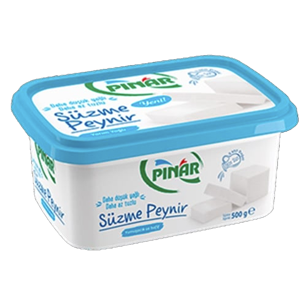 Pınar Süzme Peynir Yarım Yağlı 500 Gr