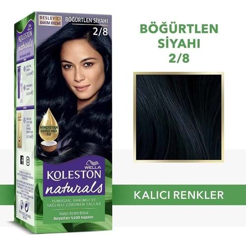 Koleston Saç Boyası Naturel 2/8 Böğürtlen Siyah