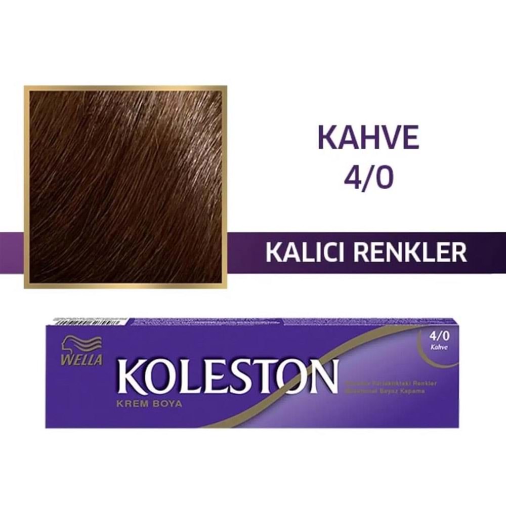 Koleston Tüp 4/0 Kahve