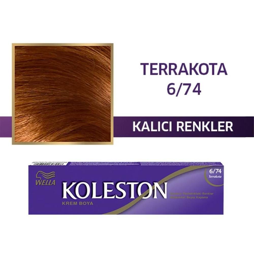 Koleston Tüp 6/74 Terrakota