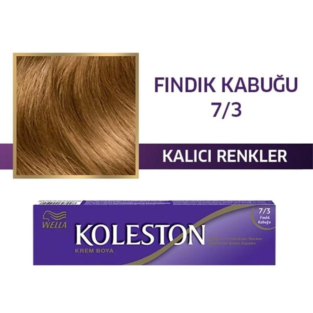 Koleston Tüp 7/3 Fındık Kabuğu