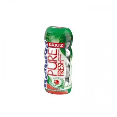 Mentos Pure Fresh Karpuz Aromalı Draje Sakız 15 Gr