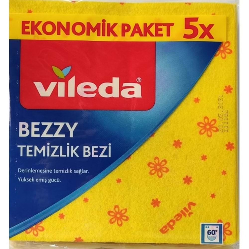 Vileda Temizlik Bezi 5 Li Bexxy