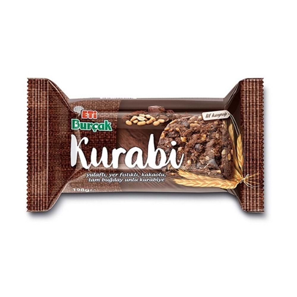 Eti Burçak Kurabi Kakaolu Kurabiye 198 Gr