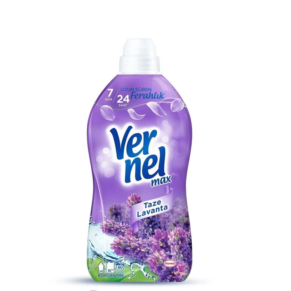 Vernel Max Yumuşatıcı Lavanta 1.44 Lt