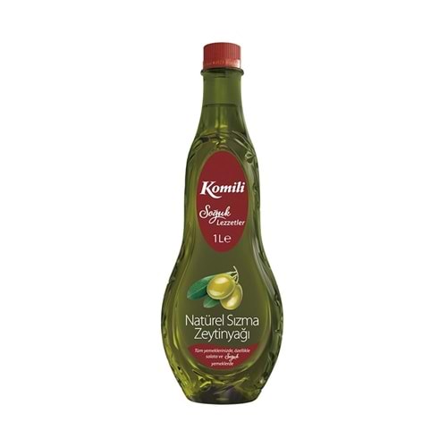 Komili Sızma Zeytinyağı Naturel 1 Lt Pet