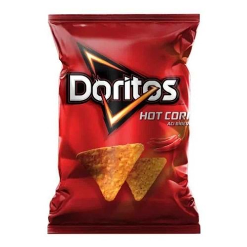 Doritos Hot Corn Acı Biberli Mısır Cipsi Parti Boy 158 Gr