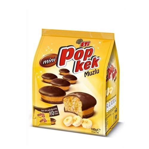 Eti Popkek Mini Muzlu Dolgulu Kek 10 Lu Paket180 Gr