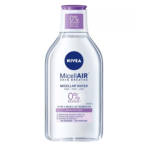 Nivea 400 Ml Micellairtemizleme Su Hassas Cilt Mor