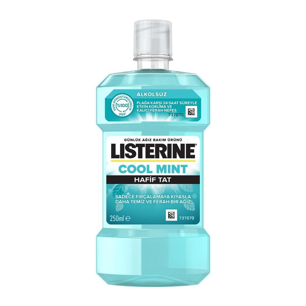 Listerine Ağız Bakım Ürünü 250 Ml Cool Mınt Hafif Tat