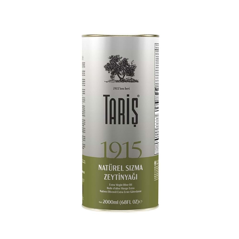 Tariş 1915 Sızma Zeytinyağı 2 Lt Teneke