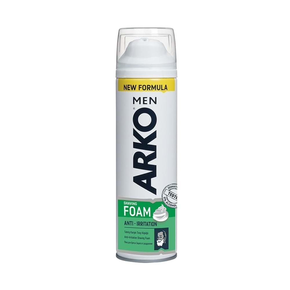 Arko Tıraş Köpüğü Anti-İrritation 200 Ml